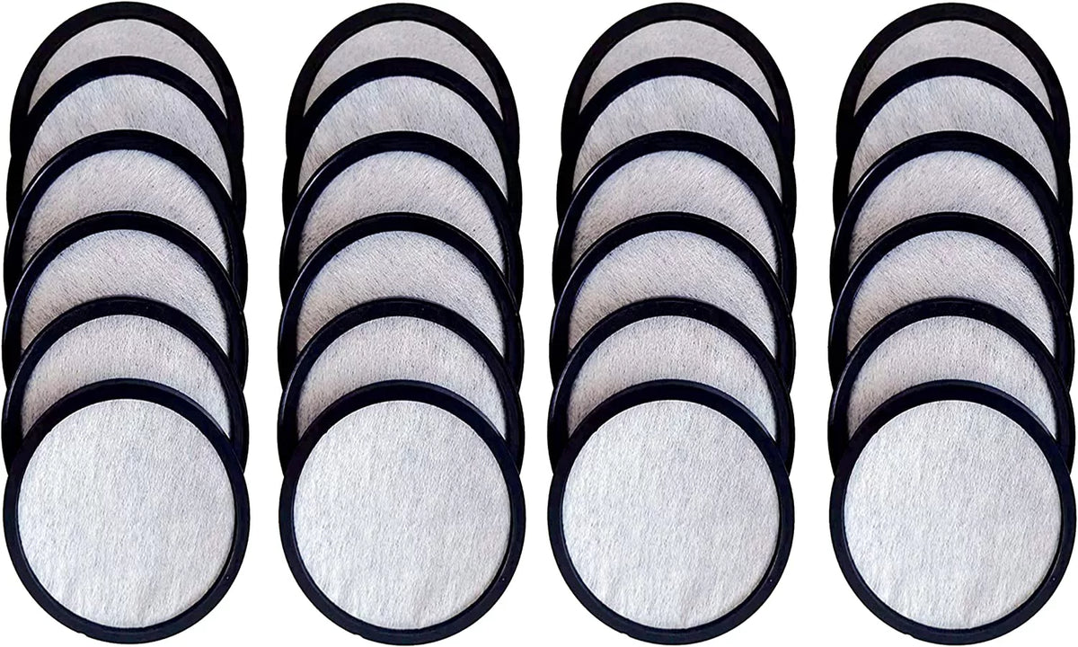 for Coffee Filter White Mister Charcoal 24-Mr. Machine Coffee Disk Most Brewers, liquid Replacement