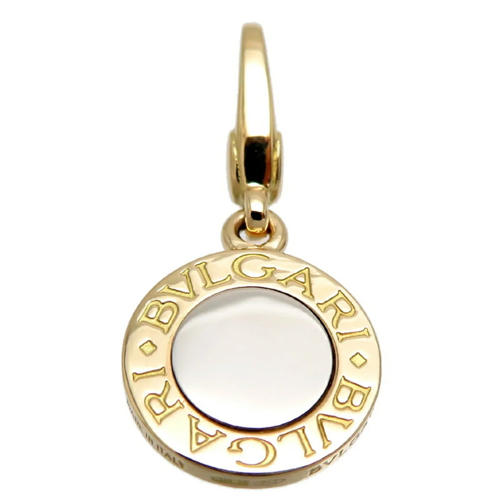 Yellow 750 Gold and Pre-Owned BVLGARI Men's Women's Charm (Good)