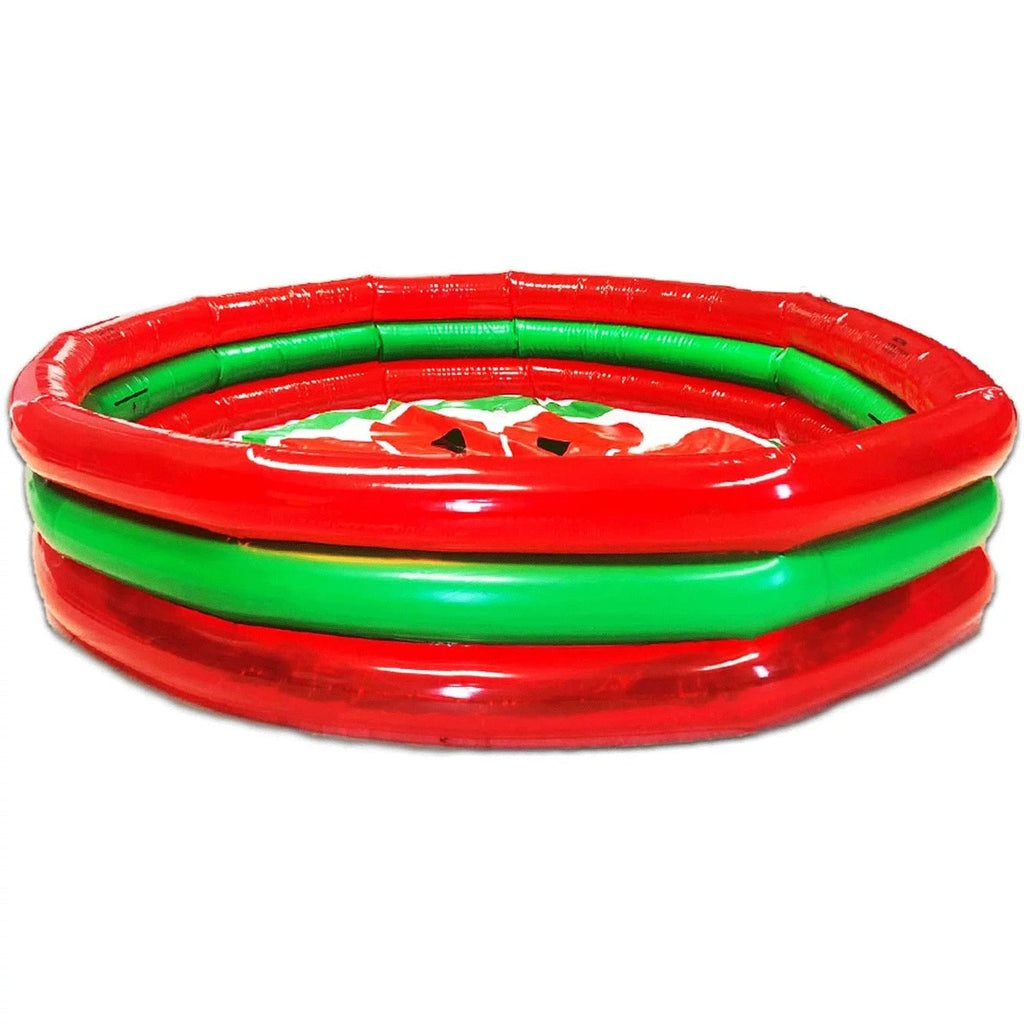 53 Set Pool 59 Swimming Hoovy Inch Inflatable Watermelon Ring Gallon 3 Kiddie