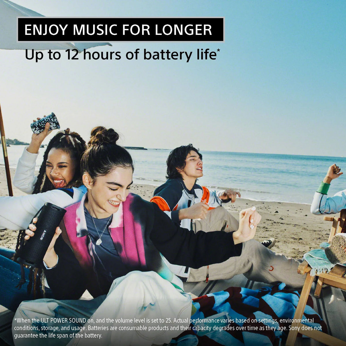 '- Compact Wireless Waterproof, IP67 Shockproof 1 Black Dustproof, Rustproof Bluetooth and ULT Ultra Portable Speaker, FIELD