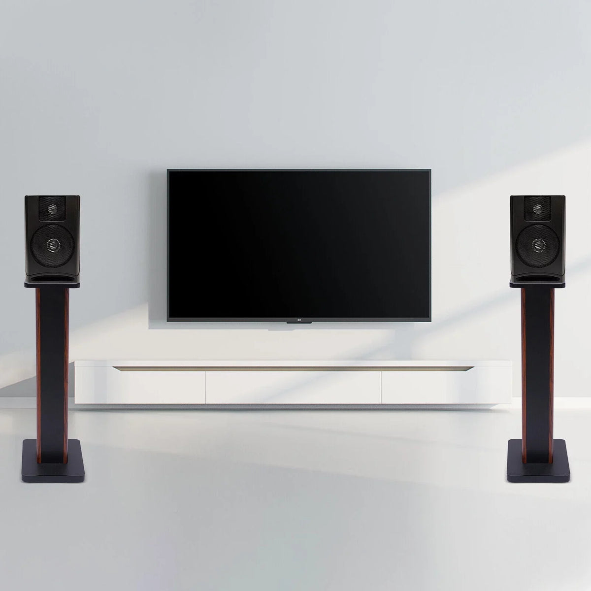 Speaker Home 2x28" Holder Studio Monitor Speaker Theater Multimedia Stands Stand