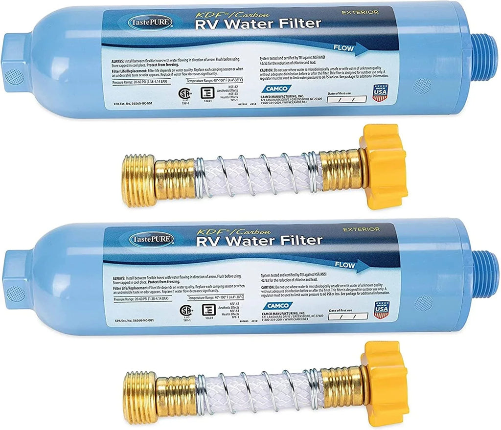 W/Guard liquid Filter Camco TASTEPURE