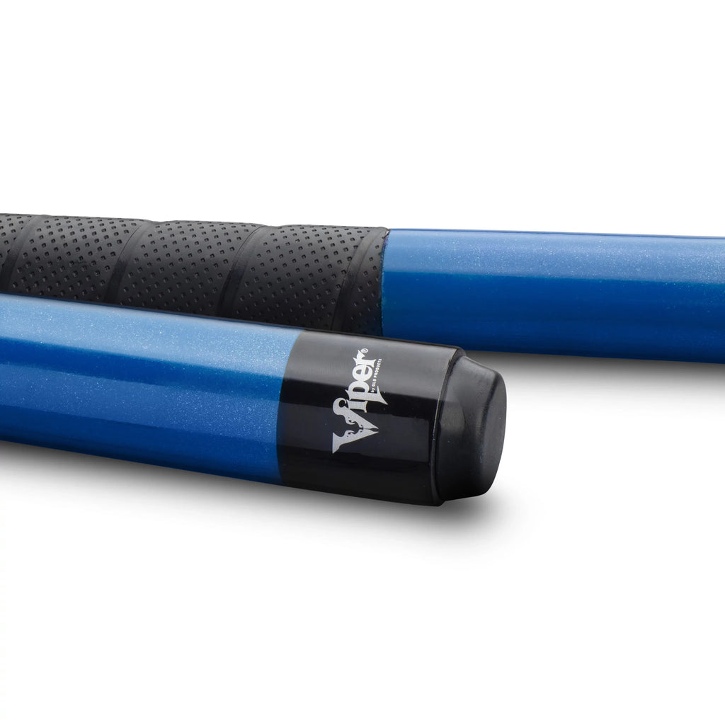 Ounce Grip Viper Pro 2 58" Cue, 21 Sure Blue, Billiard/Pool Piece,