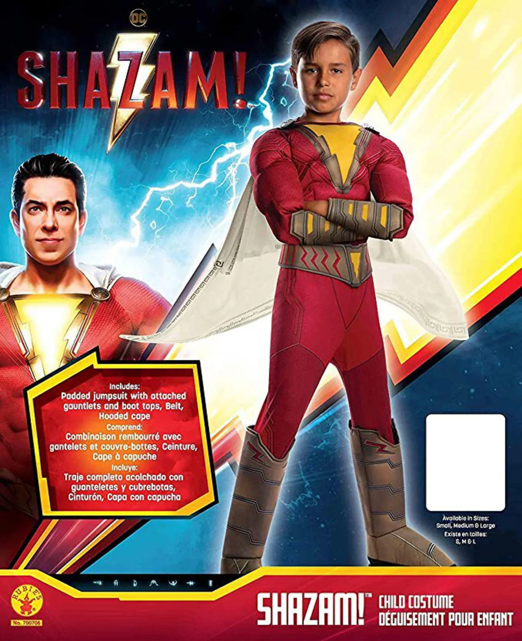 Lg Child Shazam Dlx