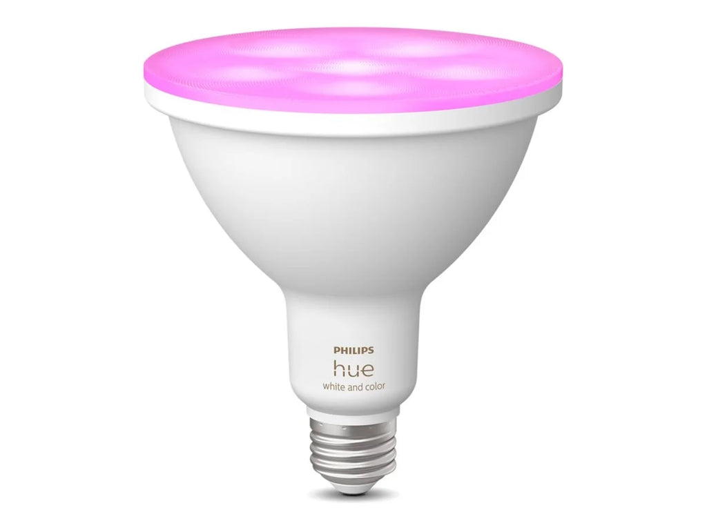 light - - - shape: K - 14 spot Philips - 100 W) PAR38 white/colored W LED - bulb light Color Ambiance White and (equivalent E26 Hue 2000-6500