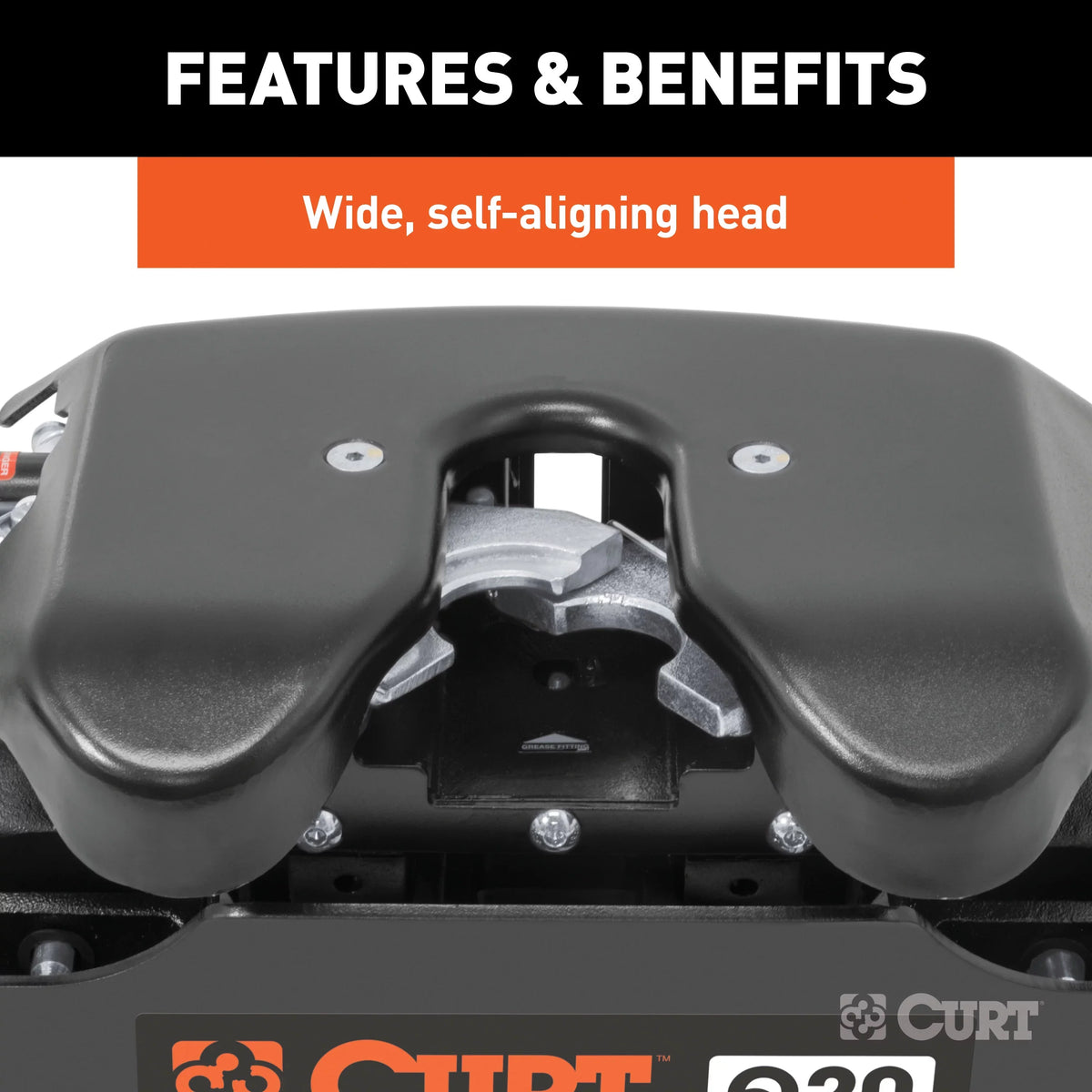 RAM Wheel with Q20 CURT 5th OEM Hitch Legs