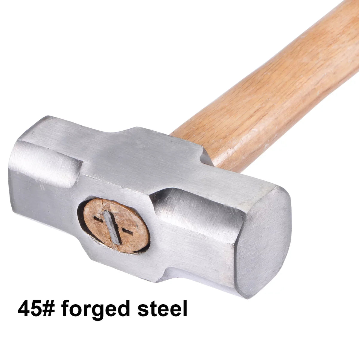 Home 1070g 12.2" Handle Sledge Woodworking for Steel Engineer Head Wood Hammer Forged Uxcell with Hammer Industry