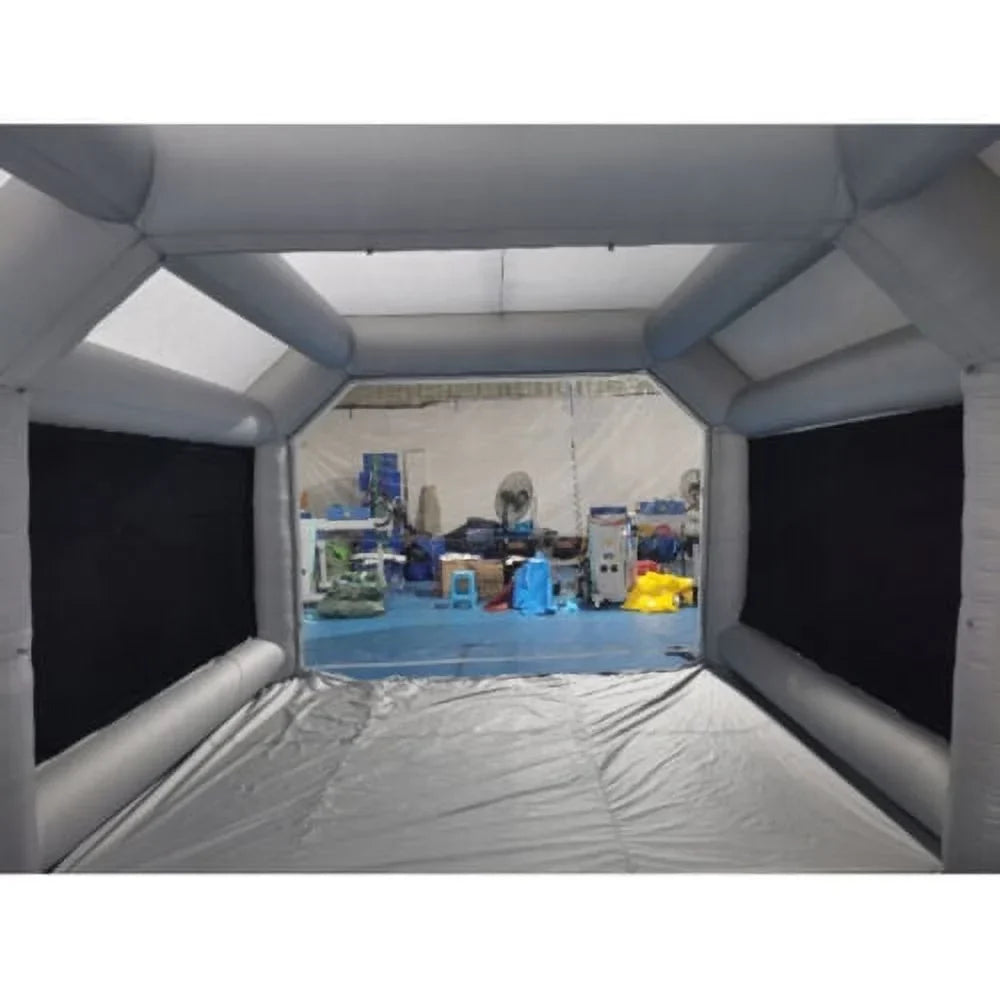 Paint Car Filter Tent Booth Inflatable Spray Cabin 28x15x10FT Portable Air