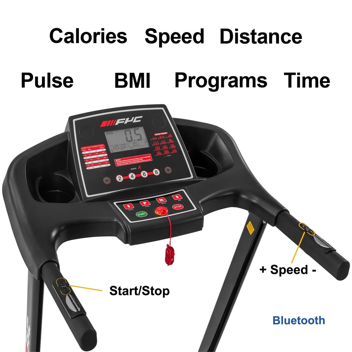 Incline/, Easily with - Speed 3.5HP Gym Capacity Home Electric LBS Exercise Max 330 Home Dcenta Foldable for Workout FYC Running Folding Weight Assembly, 16KM/H Treadmill Treadmill Machine