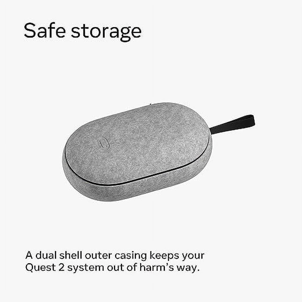GREY Quest 2 Lightweight - VR Open Case Portable Carrying Box 301-00369-01 Protection