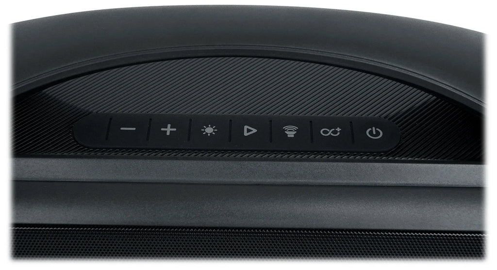 Portable MAX Bluetooth w/Wireless Speakers PARTY GO Rockville Link LED (2) BASS