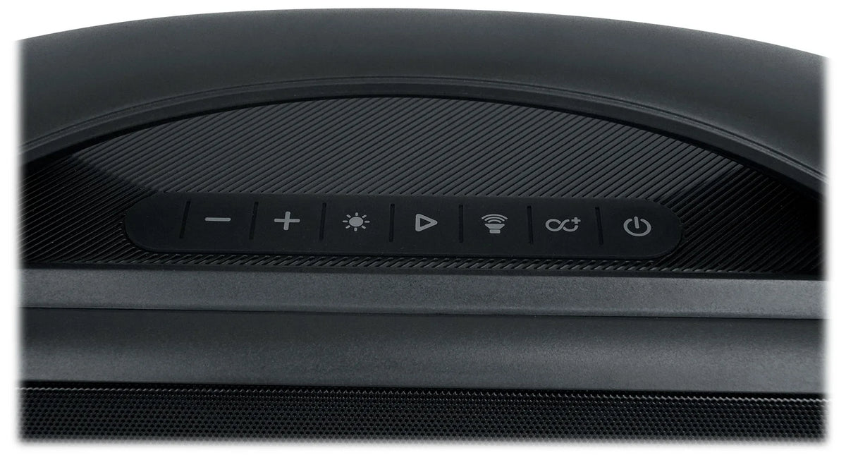 Portable MAX Bluetooth w/Wireless Speakers PARTY GO Rockville Link LED (2) BASS