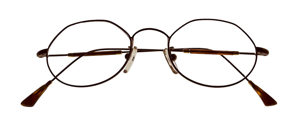 Eyewear Frame Gold Bob Tortoise BM777 47mm Mens Oval Antique Mackie