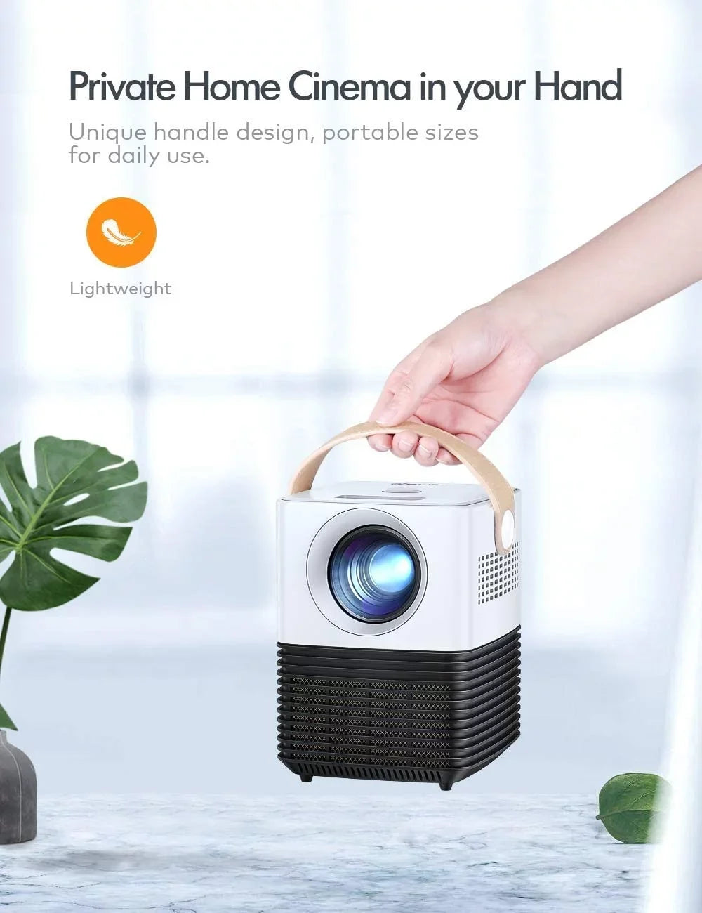 Support Theater ,LCD Screen, Projector APEMAN inch Portable LC450 Mini 1080P,120 50000Hrs Home
