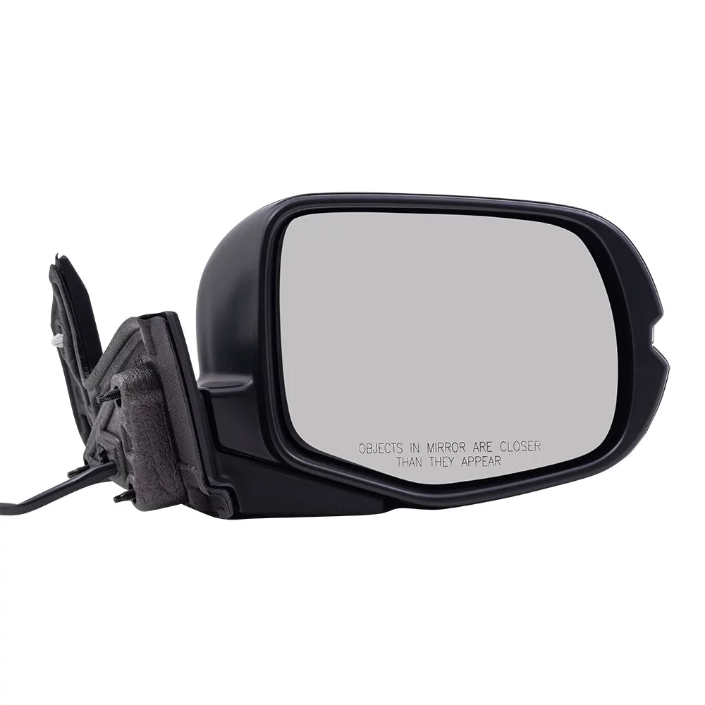 Heat-Signal Right Power Match Black Door To Mirror Dimming-Side Brock Assembly Camera Driver With Passenger View Replacement Left Manual Paint Memory-Auto Aftermarket Folding Without