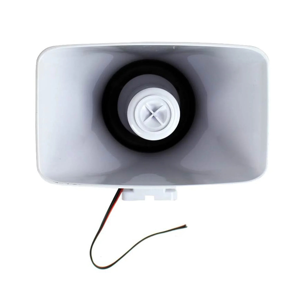 Speaker, White PA 8" and Horn Watts Pyle 8 Pack) Indoor 65 exterior Ohms (4