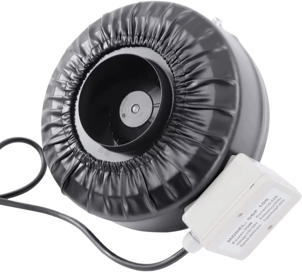 Inch Powerful FETCOI Speed Filter Grow Fan Grade Fanwith Booster & Fan with Industrial Controller Combinable Exhaust Tent Fan Carbon Duct 8 HEPA Filter Inline