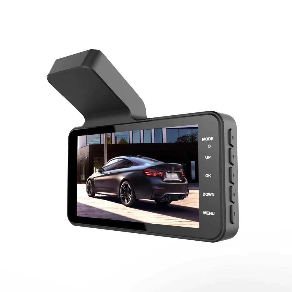 Driving Recording Dash with Recorder Loop Motion Reversing Camera Eccomum 4 170° 1080P Support DVR Detection Touchscreen Dashcam Wide Car Inch Picture Night-Vision Angle