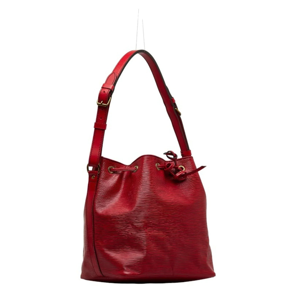 Epi Handbag Castilian Petit One M44107 Shoulder Pre-Owned Ladies (Good) Noe Leather Red Bag