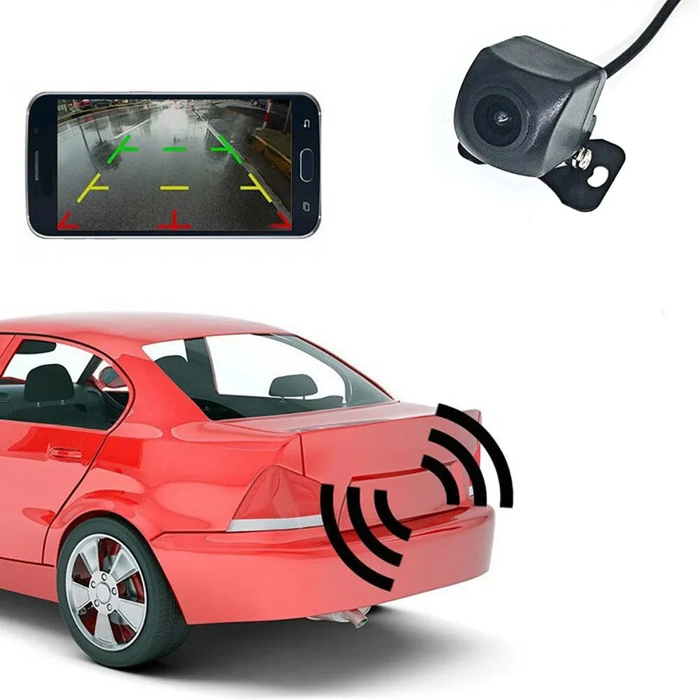 Car, Vision, WiFi Waterproof Wireless Backup with Reversing Monitor Vehicles, Camera Wireless WIFI HD LCD MABOTO Rear Backup Night Camera for IP67 Camera View