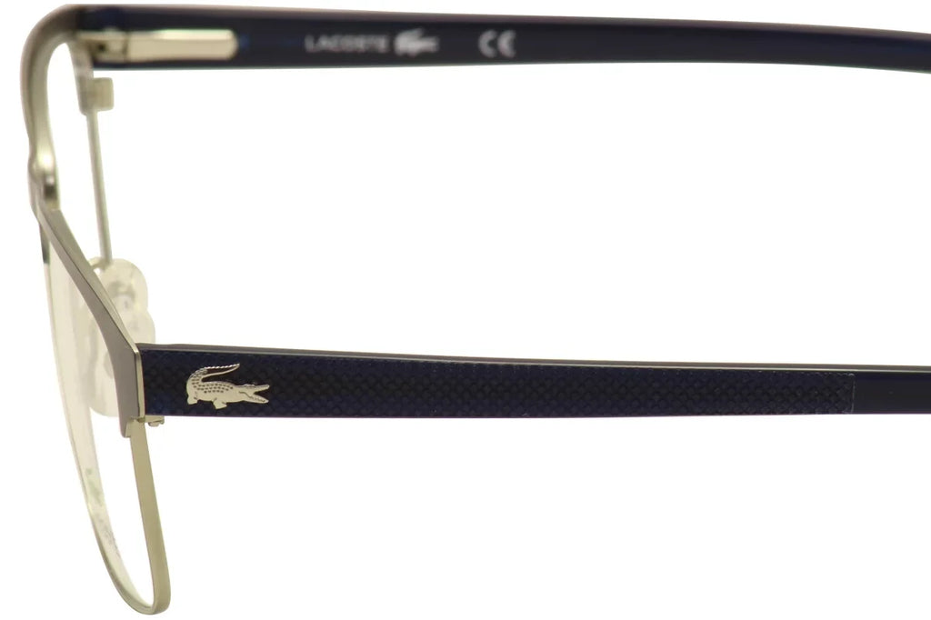 424 Lacoste Matte Eyeglasses L2198 Blue