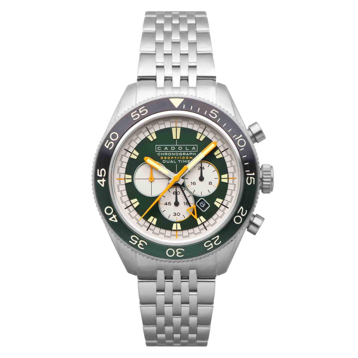 Chronograph Ahrens Green Cadola SS Racing