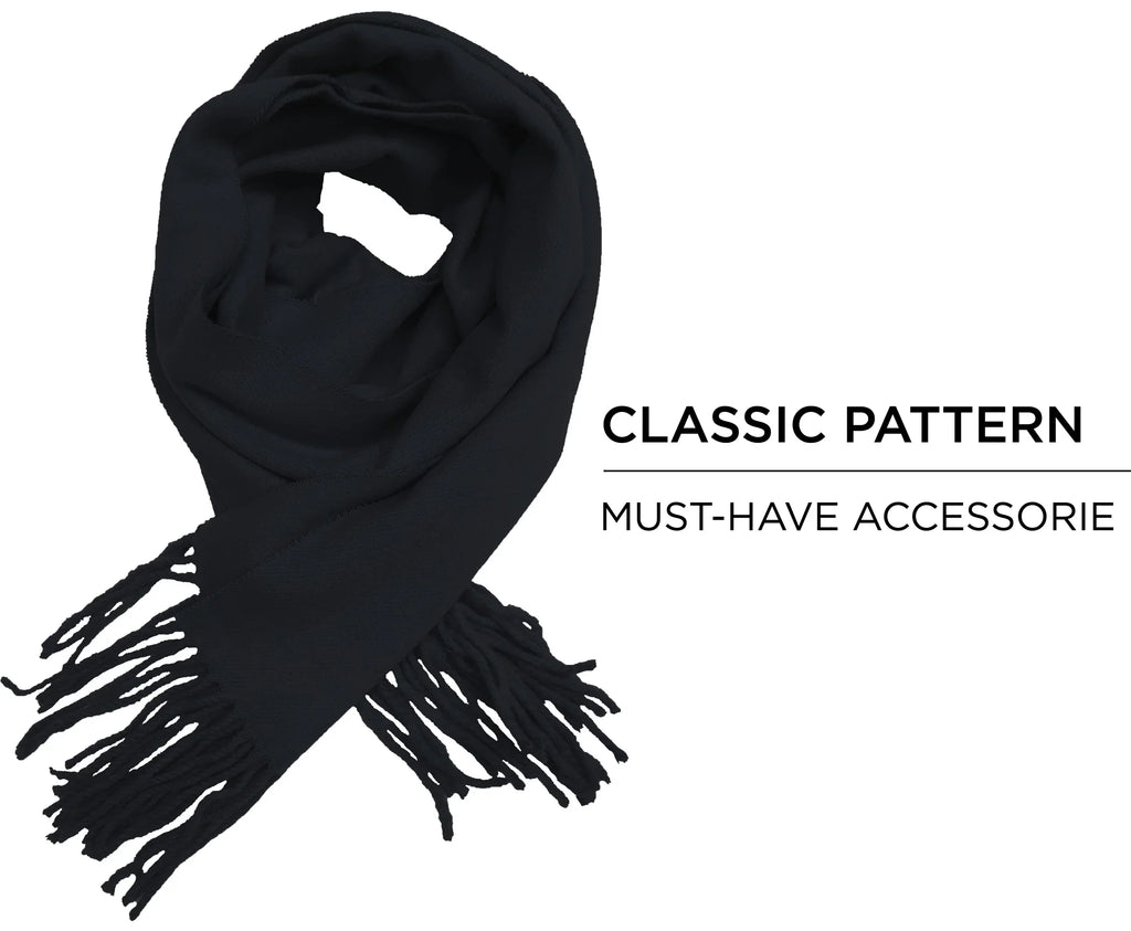 Scarf Winter for Houndstooth Plaid Nova Olivia Ombre Calvin Gift Tartan Tweed Buffalo Soft Black Men Feel Chic Women Cashmere