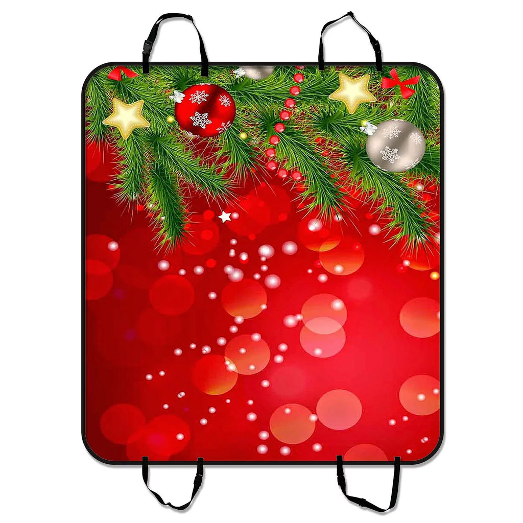Seat Cover pattern Pet Cars Trucks inches For 54x60 Mat Dog Cargo SUV Merry Trunk Mat Car Christmas Hammock Mat Seat Car GCKG and