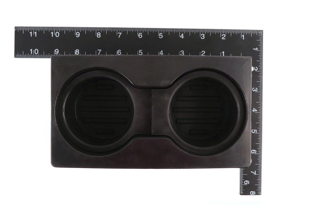 Front Cups design Duty Auto Console Super only) Holder Black 2011-2016 Red Floor Cup Holder (flow Compatible through Hound 2 fits Beverage Holds Center Mounted with F-250/F-350/F-450/F-550 Insert