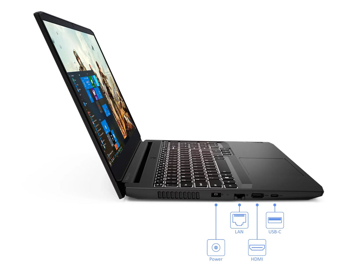 Laptop, 15.6" 8GB Wi-Fi, 512GB 3050, (82K20013US) GeForce HDMI, RTX IdeaPad Home Upto NVIDIA SSD, 5600H Ryzen 4.2GHz, 3 5 10 AMD Bluetooth, Windows Display, Gaming NVMe 120Hz FHD RAM,