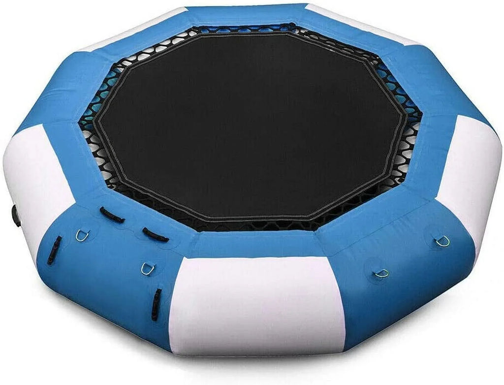 880lb 17Ft Bouncer Miumaeov Floated Beach Trampoline Pool liquid Ring Jump Inflatable 400kg/ Platform Float Swimming Jump