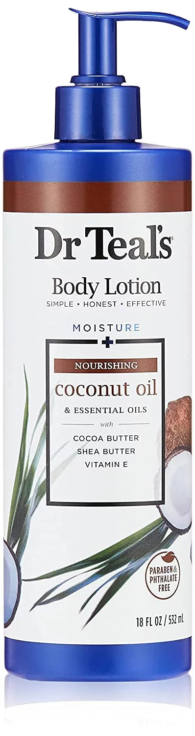 Oil, Dr Nourishing Body Lotion, 18 Moisture Oz Coconut Plus Teals
