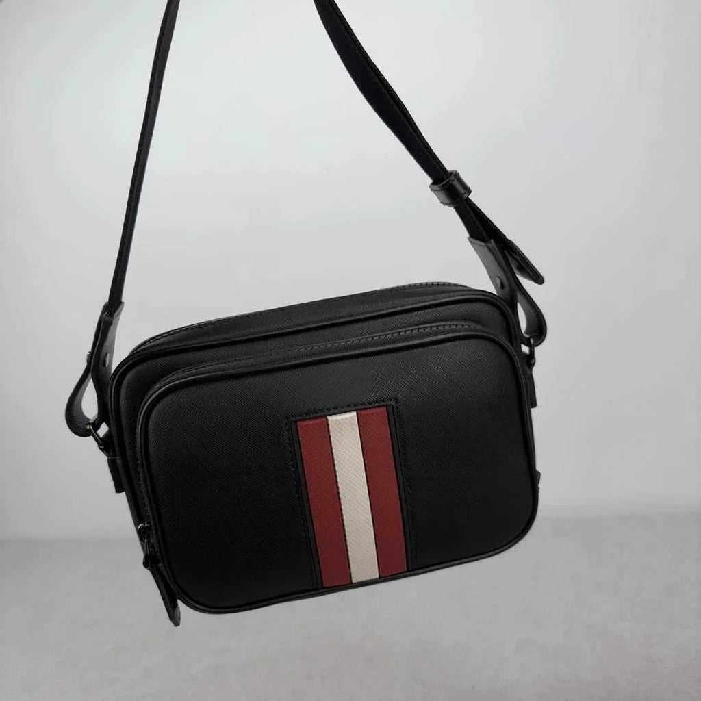 Bag Bag Bag Business Commuter Chest Men's Genuine Luxury Casual Crossbody High Shoulder Bag Leather design Shoulder B grade