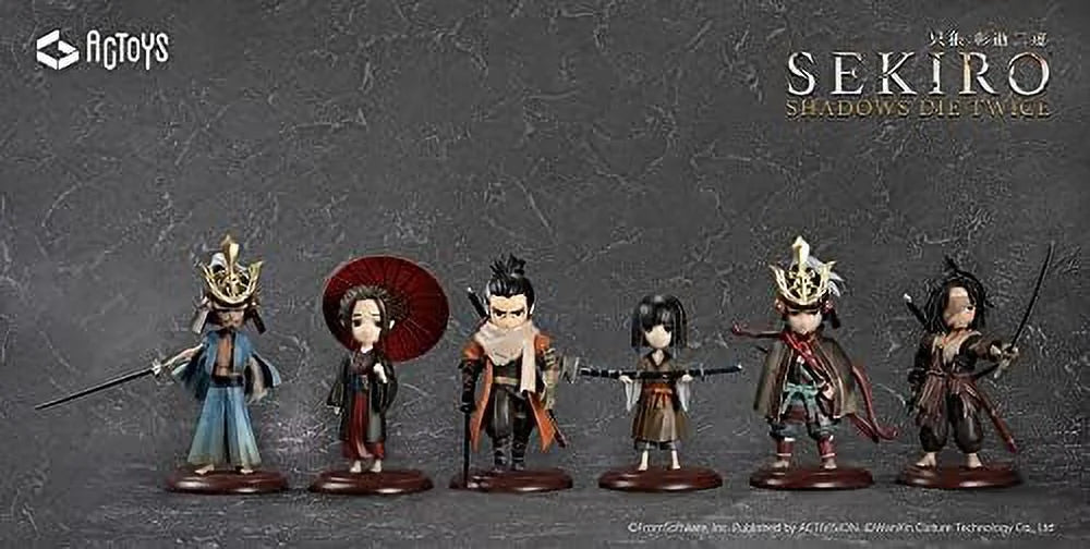 inch Version Die Figure 4.3 ACTOYS Sekiro Shadows Fullset 6PC Q Twice