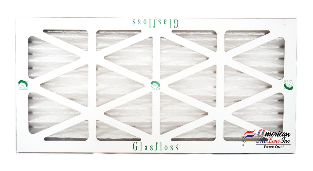 Furnace Made Filter AC - - MERV or Office - 10 - 2" Filter (Pack Filter HVAC The or - In Home Pleated Air USA. - Air 12) 10x24x2 of Glasfloss Air