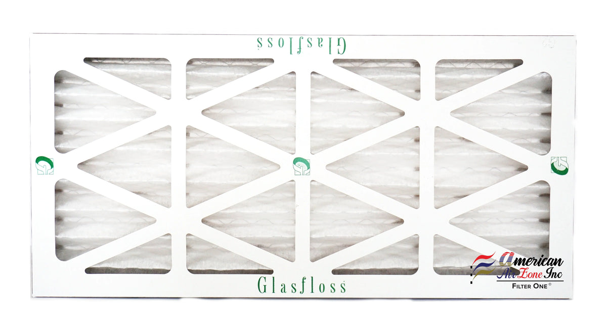 Furnace Made Filter AC - - MERV or Office - 10 - 2" Filter (Pack Filter HVAC The or - In Home Pleated Air USA. - Air 12) 10x24x2 of Glasfloss Air