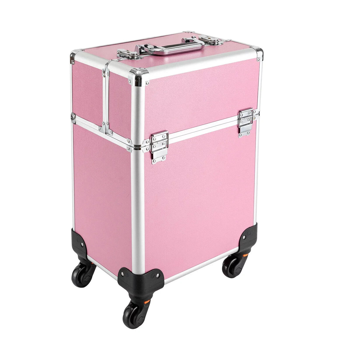 Makeup Train Organizer Makeup Case Trolley Storage Rolling Cosmetic Professional