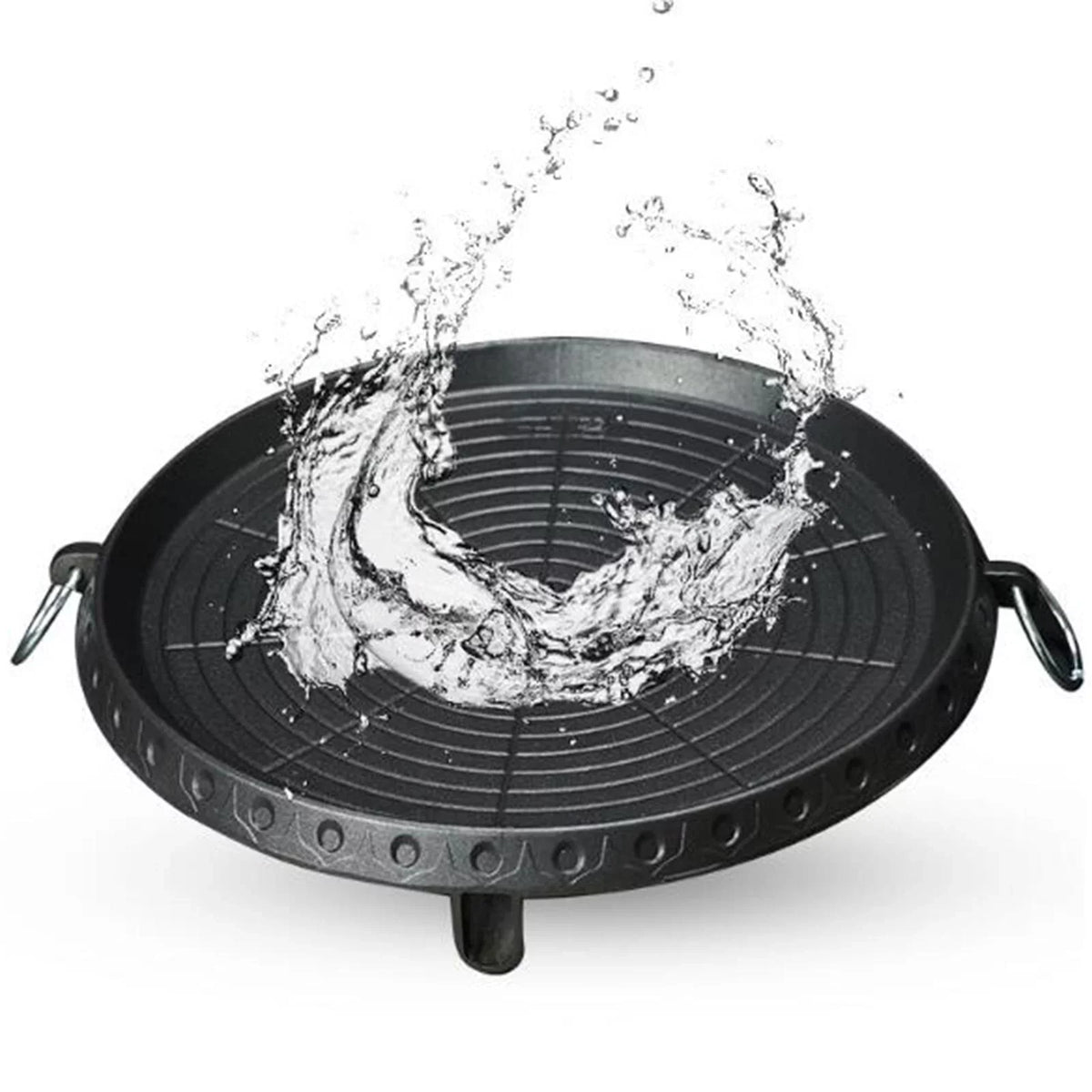 Lightweight Camping Household Frying Induction Picnic Grill Smokeless BBQ Tray Pan Portable exterior Indoor