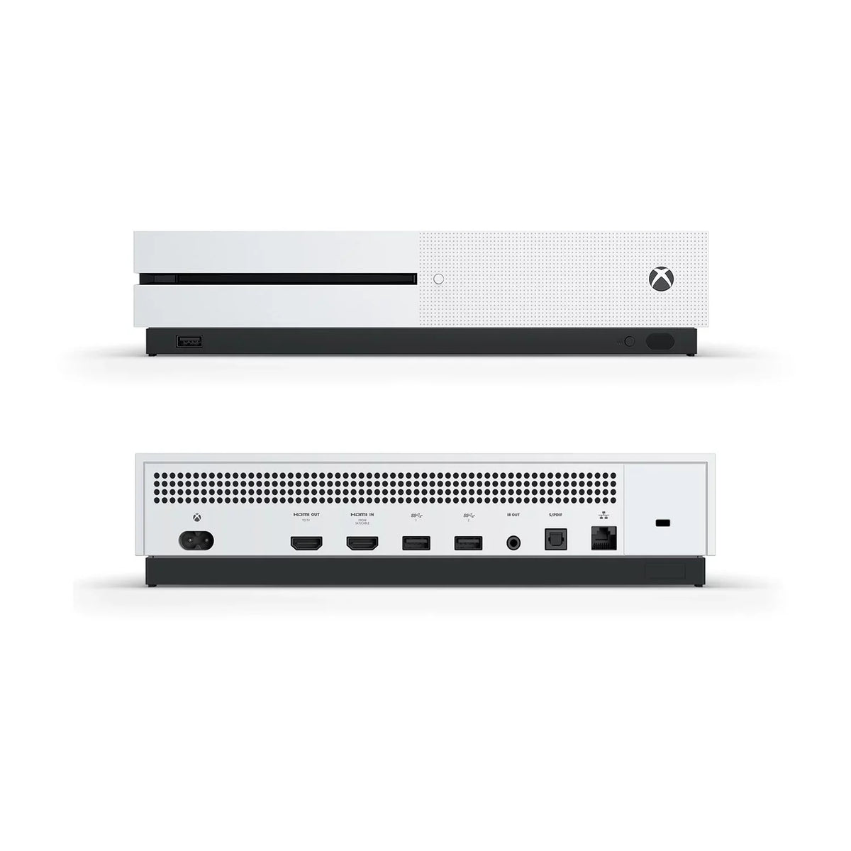 (Disc-free Controller gaming) Xbox Digital Wireless All One S - Edition One with Xbox White Used 1TB - US/Canada