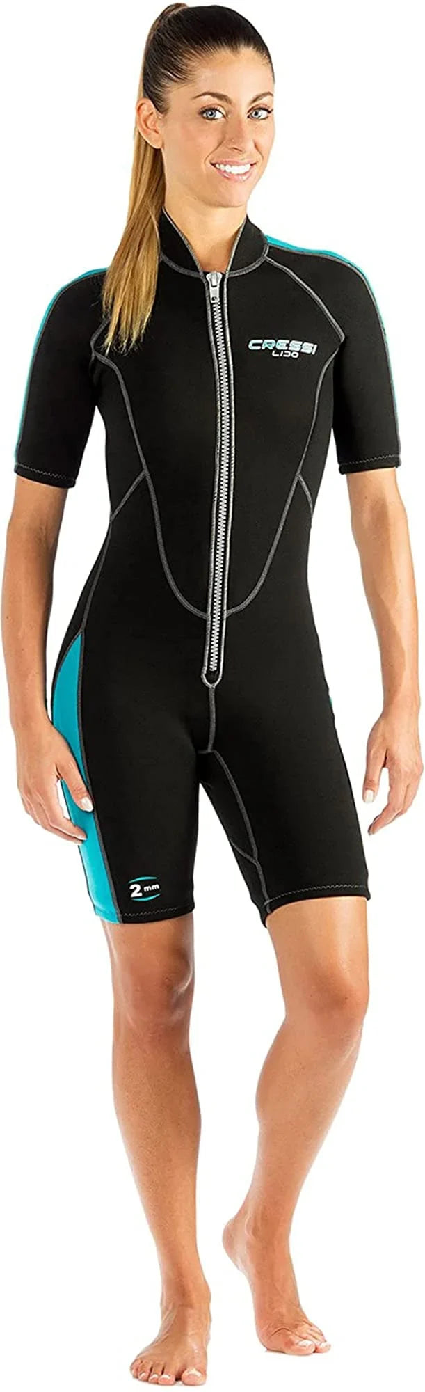 Shorty Lido 2mm Cressi Wetsuit Women's