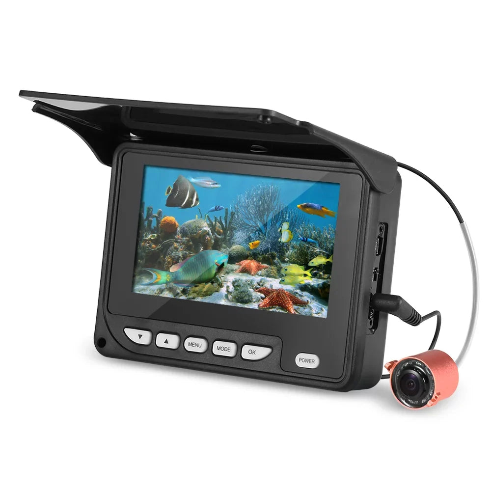 Inch Cable, with Fish Night Nebublu Bag Fishing Vision, Finder 20M Camera, 4.3 Underwater Carry
