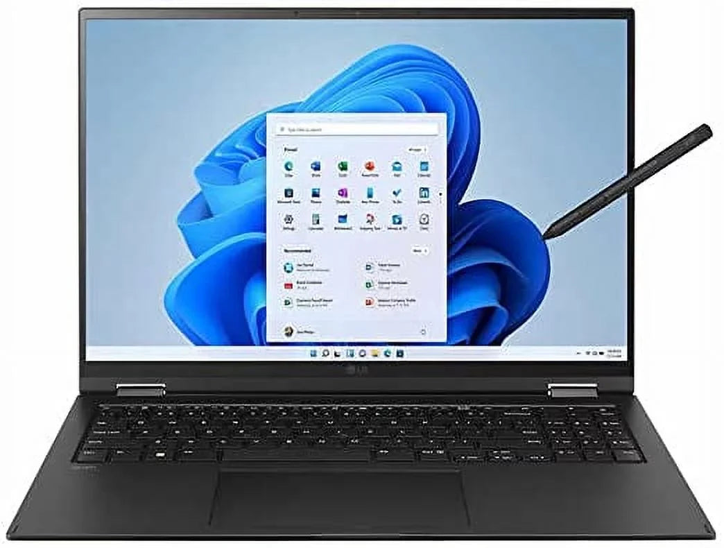 16 - (Fair) Pre-Owned TOUCH BLACK 2-IN-1 16" LG 16T90Q-K.AAC7U1 QHD GRAM I7-1260P 512GB SSD