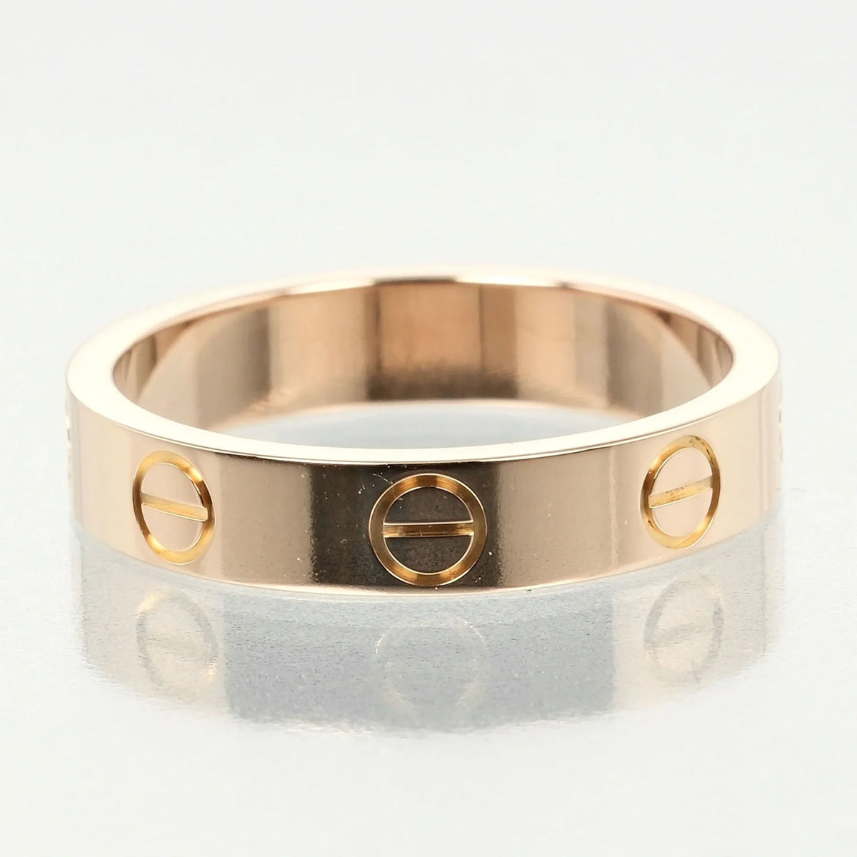 Ring (Good) K18 Approx. Wedding Pre-Owned Gold, Pink Love PG Cartier I132124020 3.6g 9, dimension