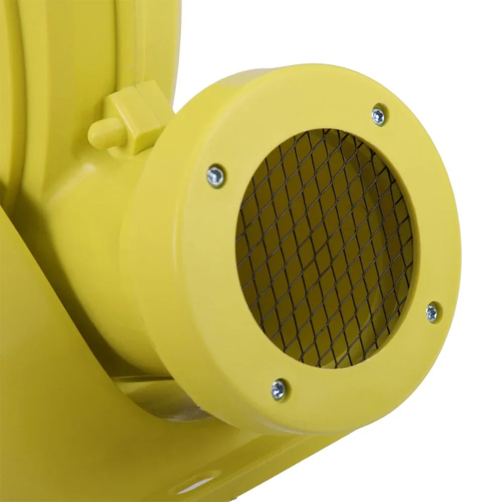 and Green Bounce Yellow - for Slides, liquid Portable Pump Indoor Inflatable Blower, Safe, exterior Air Castle, 450W Fan