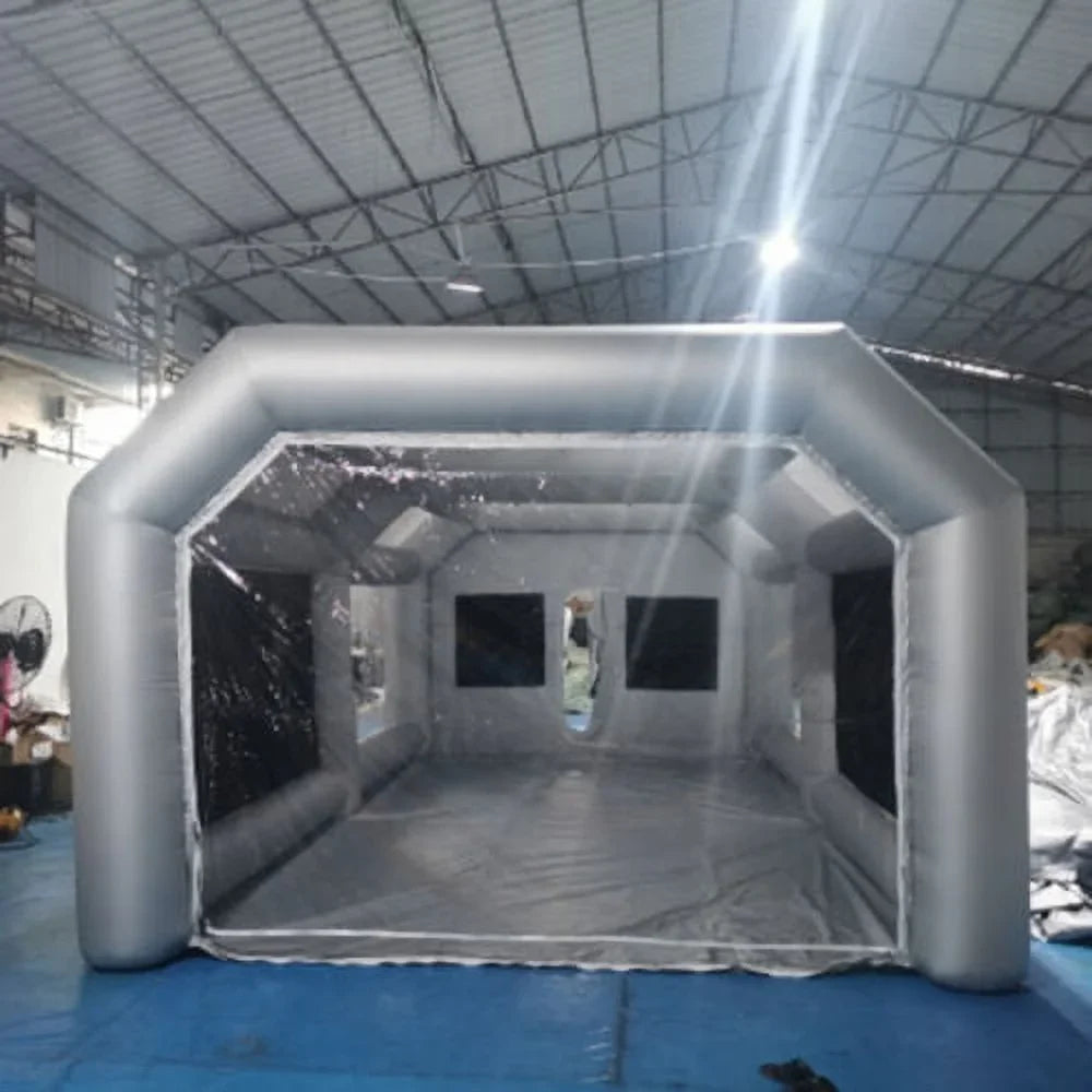 Paint Car Filter Tent Booth Inflatable Spray Cabin 28x15x10FT Portable Air