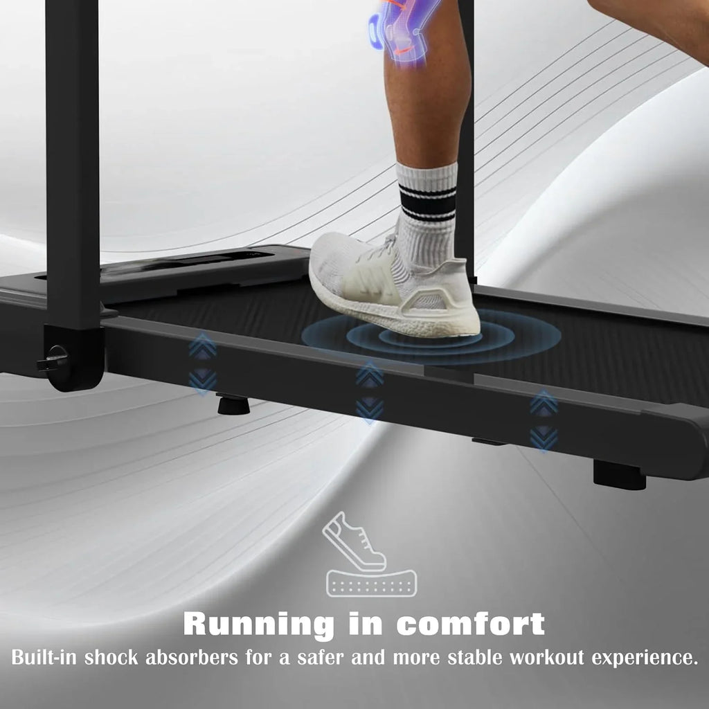 300 Remote Walking Treadmills and for Capacity Stable Control Pad Under Desk Home Small, Lb Treadmill, with Durable Treadmill, Installation-Free