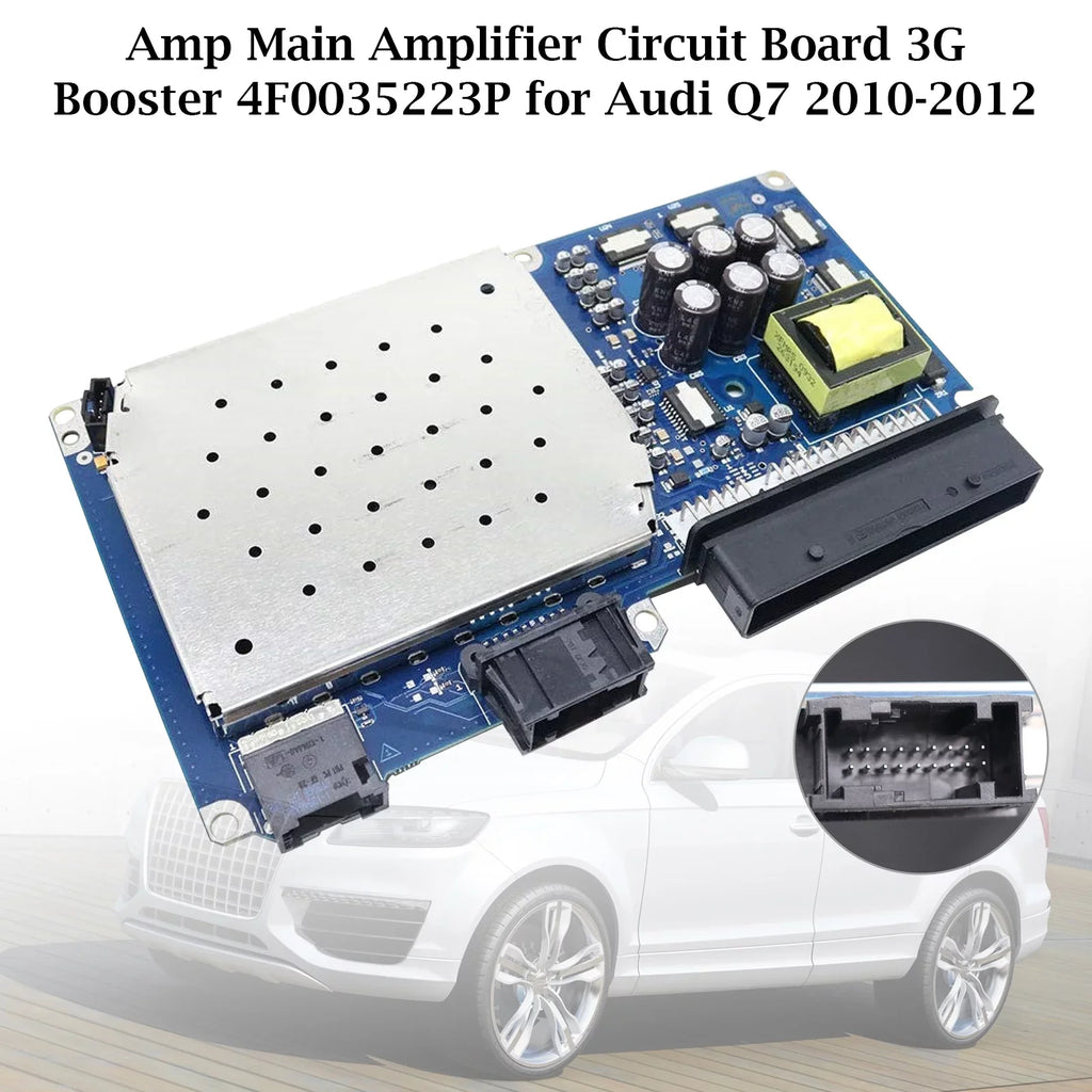 Main 4F0035223P Board Amp Amplifier Booster Circuit 2010-2012 Audi for Q7 3G
