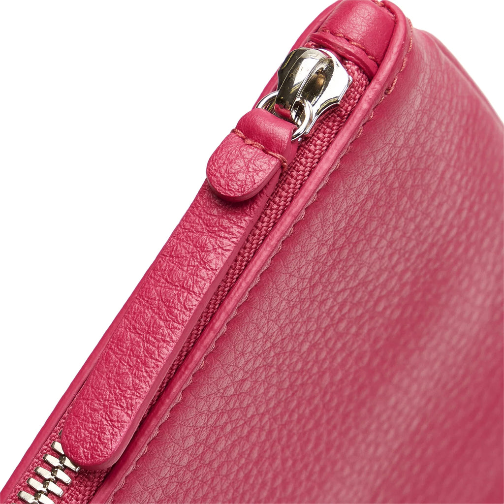 Balenciaga Leather (Good) XS Calf Pouch Women Pink Everyday Pre-Owned Authenticated