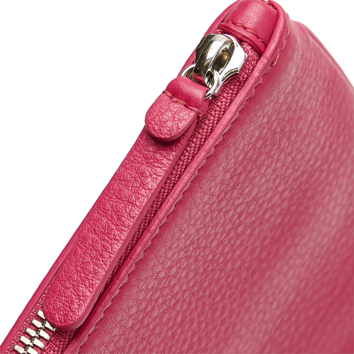 Balenciaga Leather (Good) XS Calf Pouch Women Pink Everyday Pre-Owned Authenticated