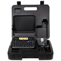 Label Professional (12mm). Black ~1/2” Clear carry Tape PT-D610BTVP with Maker includes Sample 4m on Print Business Label P-touch Connectivity, Brother and case Bluetooth® Connected